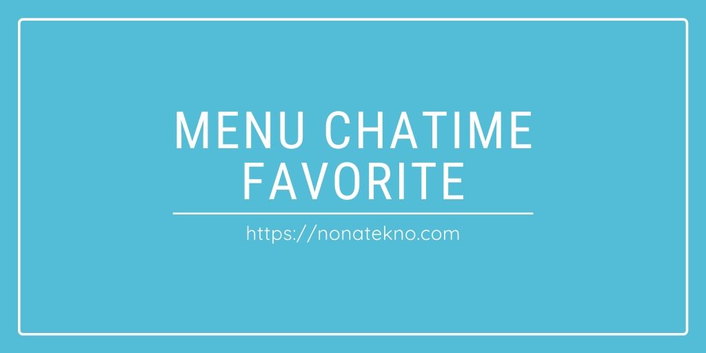 menu chatime favorit